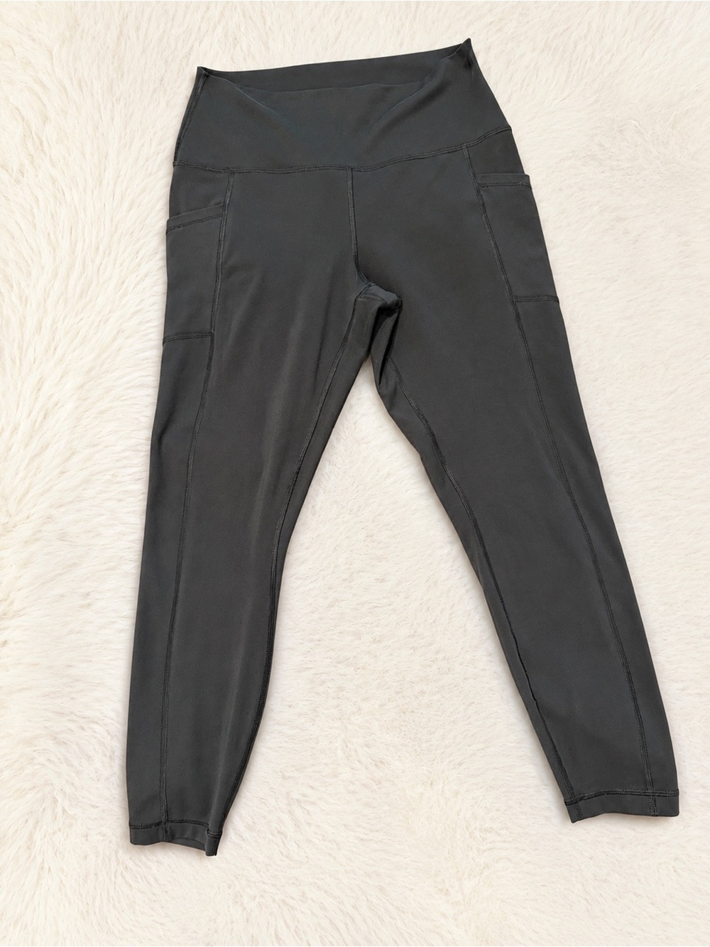 90 Degree By Reflex Black High-Waist Pocket Leggings